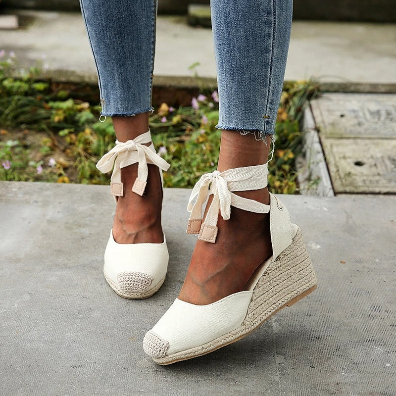 Cristina | Sandalias tipo alpargata con estilo para mayor comodidad y elegancia.