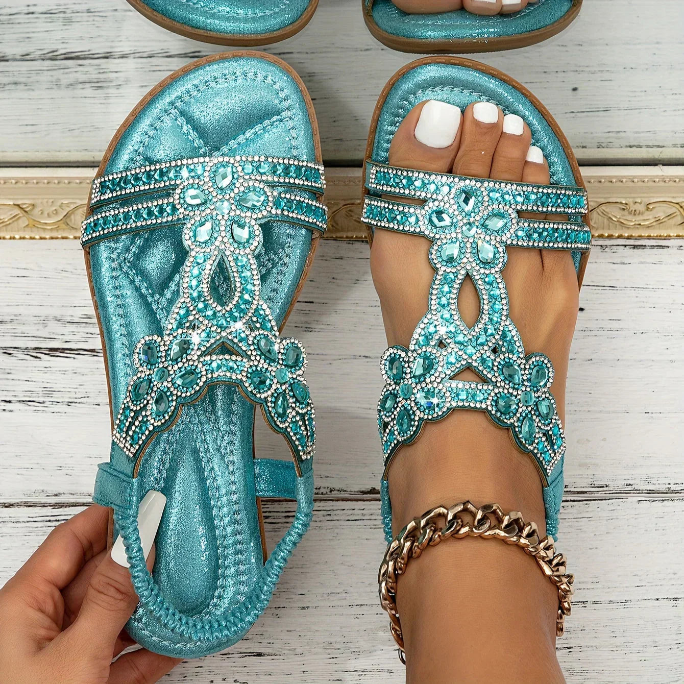Krystel | Sandalias ortopédicas estilo boho