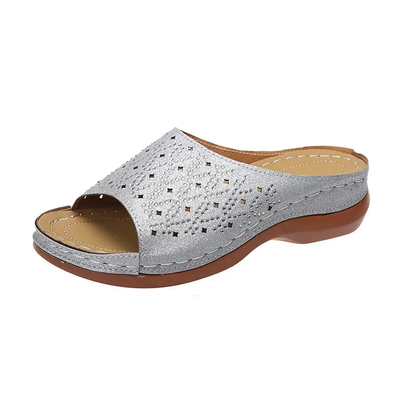 Wanda | Sandalias ortopédicas de invierno de apoyo y de moda.