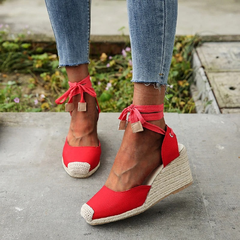 Cristina | Sandalias tipo alpargata con estilo para mayor comodidad y elegancia.