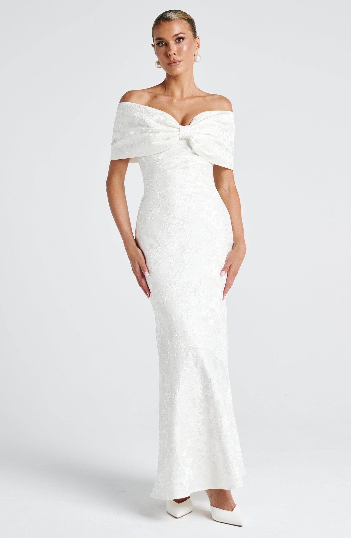 Vestido Maxi Emberly - Marfil