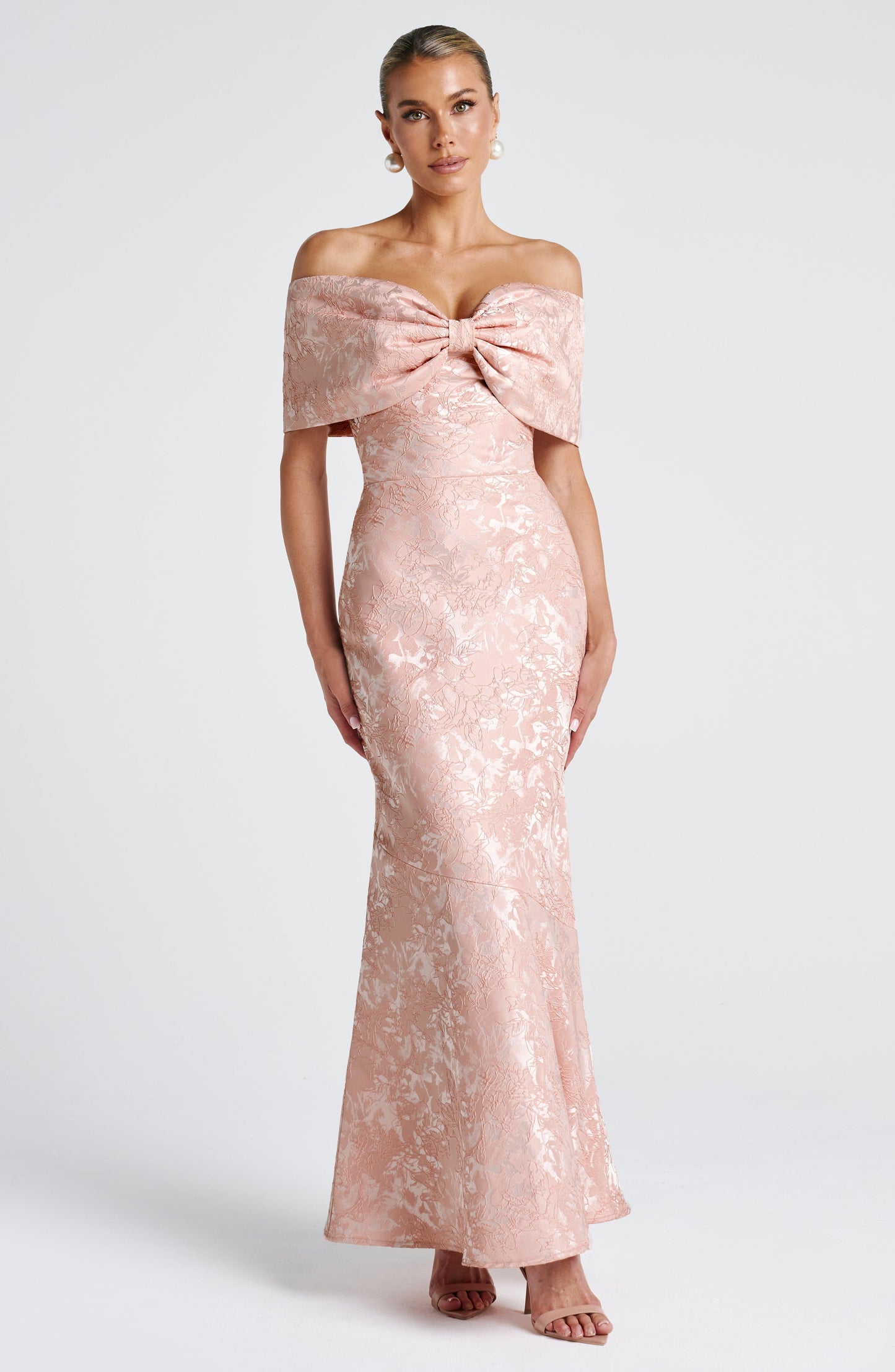 Vestido Maxi Emberly - Durazno Suave