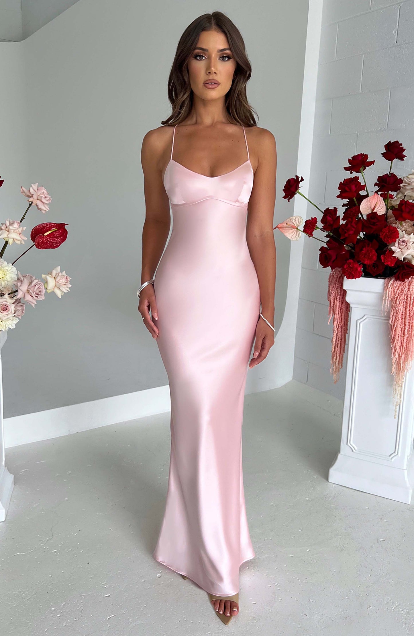 Vestido Maxi Malika - Rosa