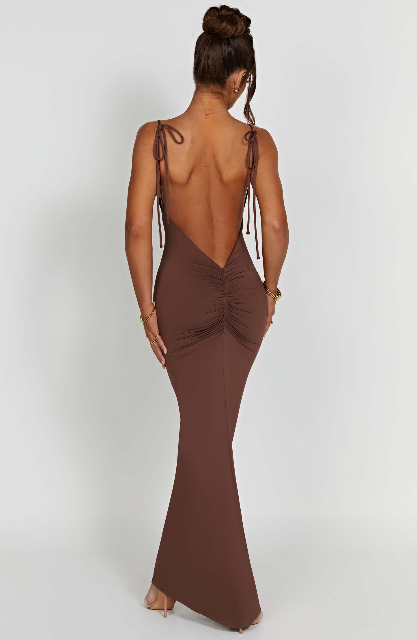 Vestido Maxi Sanya - Chocolate