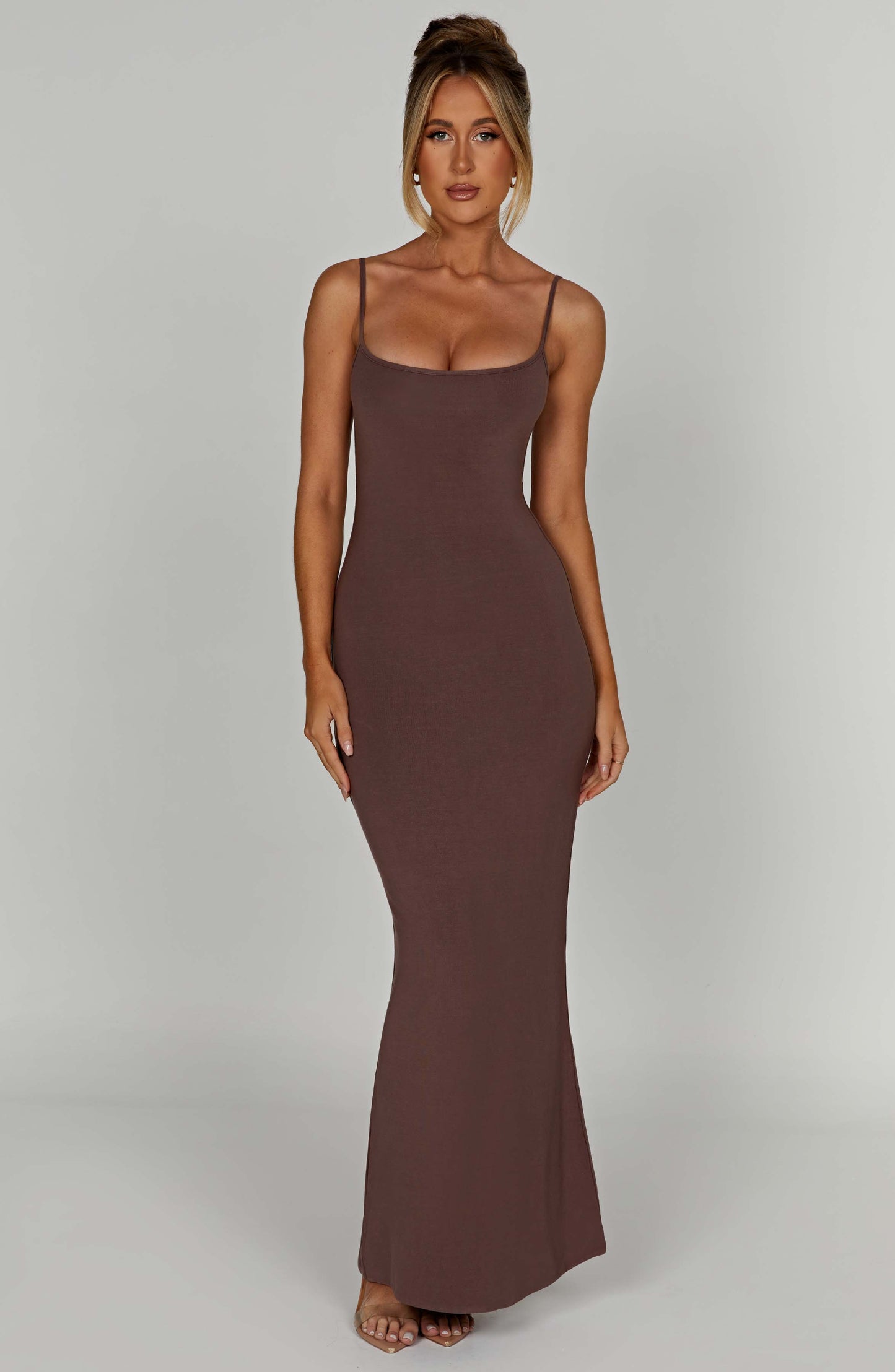 Vestido Maxi Saskia - Chocolate