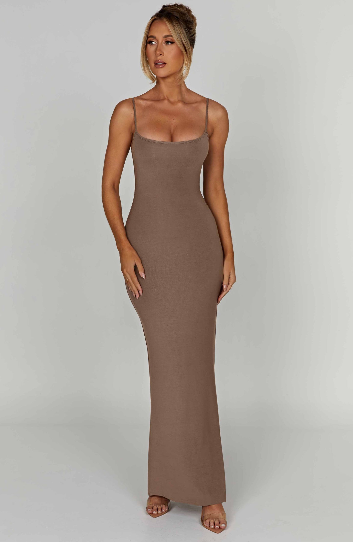 Vestido Maxi Saskia - Mocha