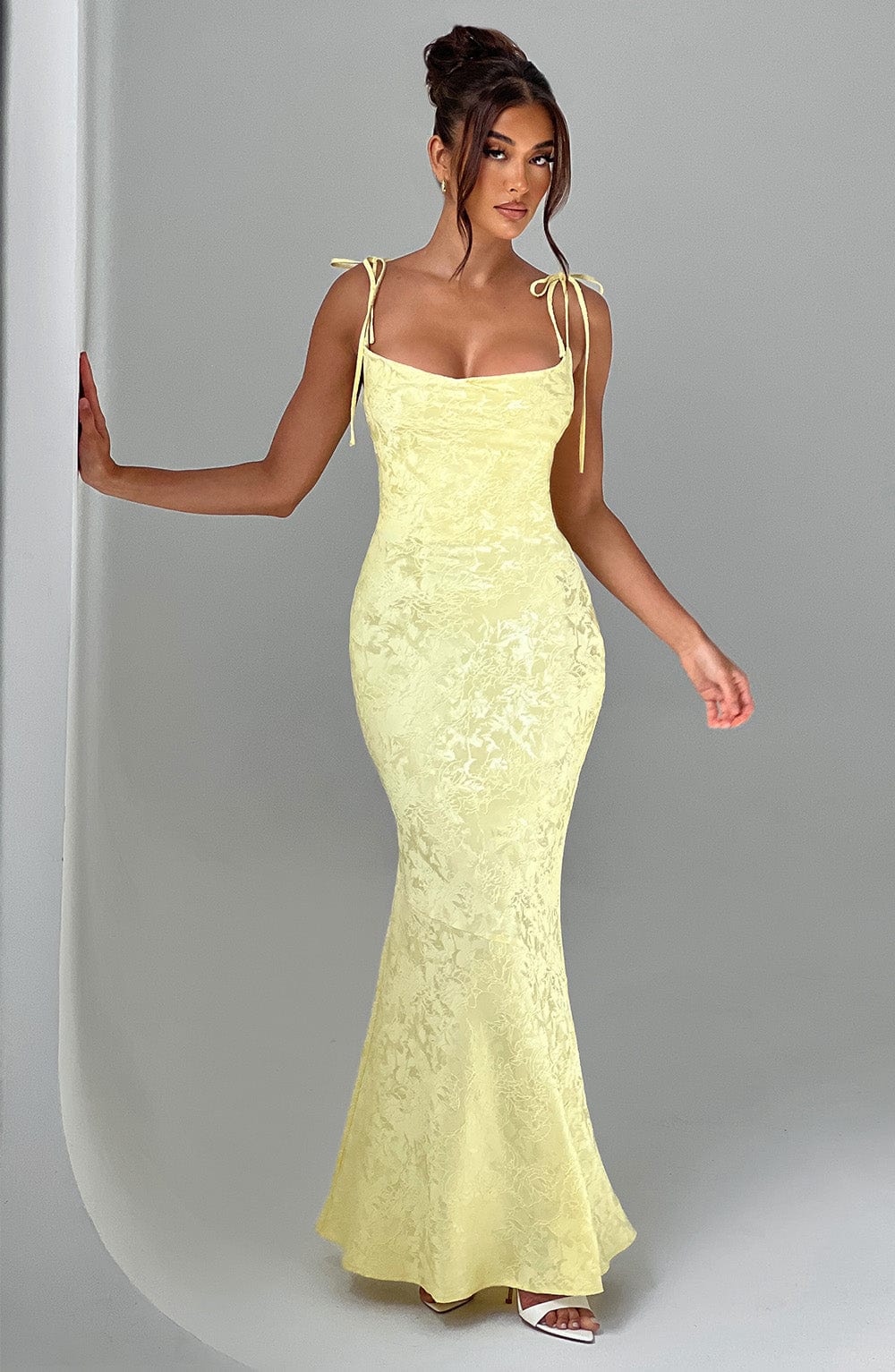 Vestido Maxi Whitney - Limón
