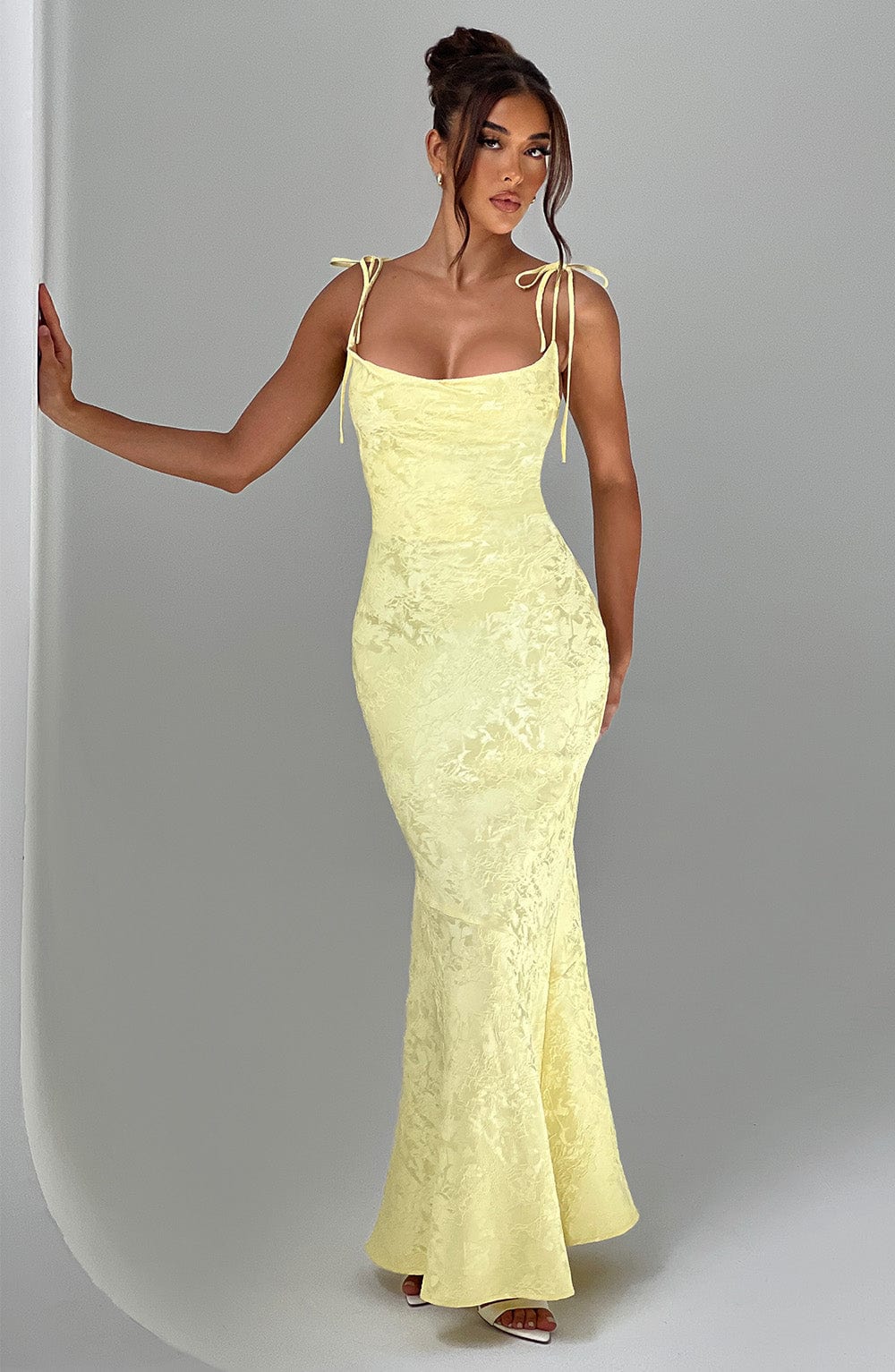 Vestido Maxi Whitney - Limón