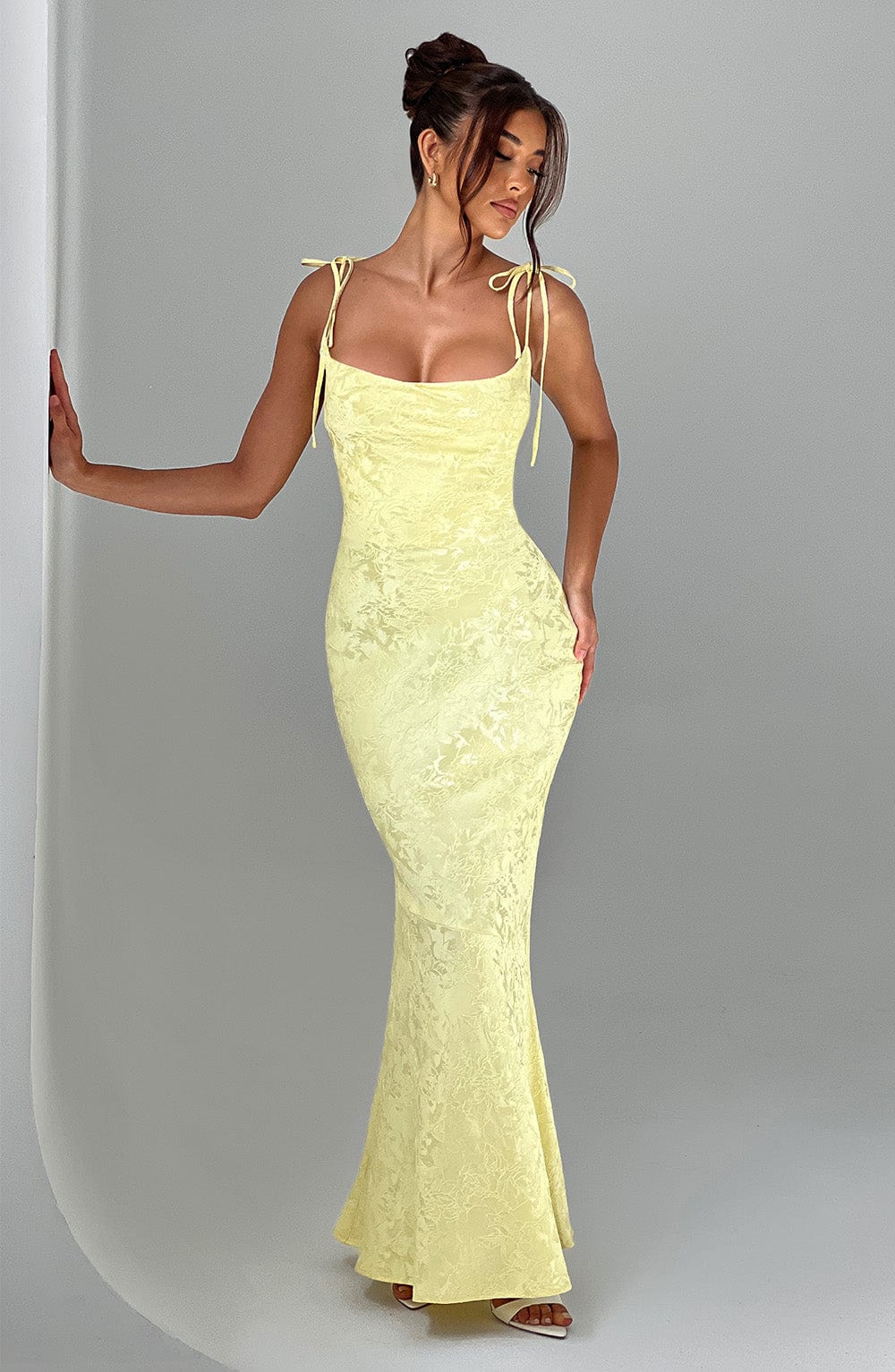 Vestido Maxi Whitney - Limón