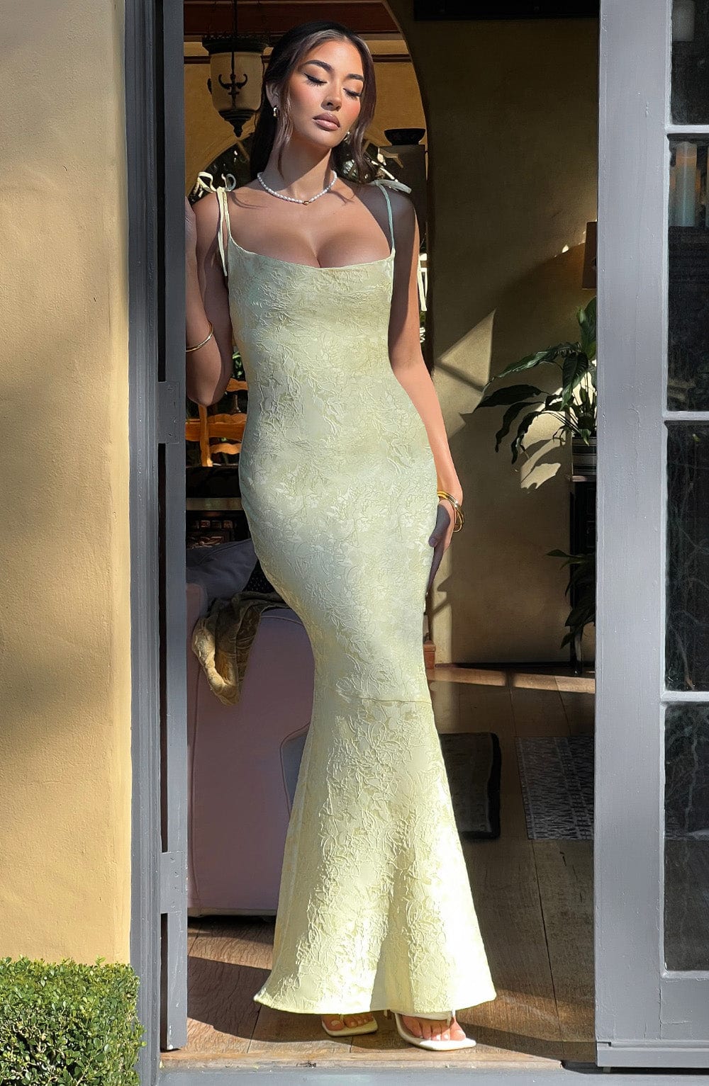 Vestido Maxi Whitney - Limón