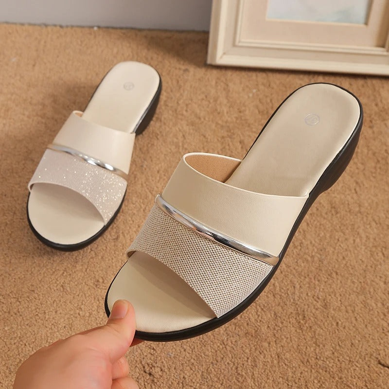 Prabha | Sandalias cómodas y brillantes