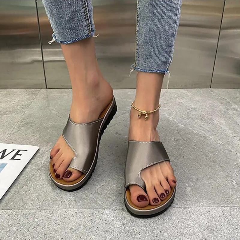 Polixena | Sandalias de cuero elegantes para mujer