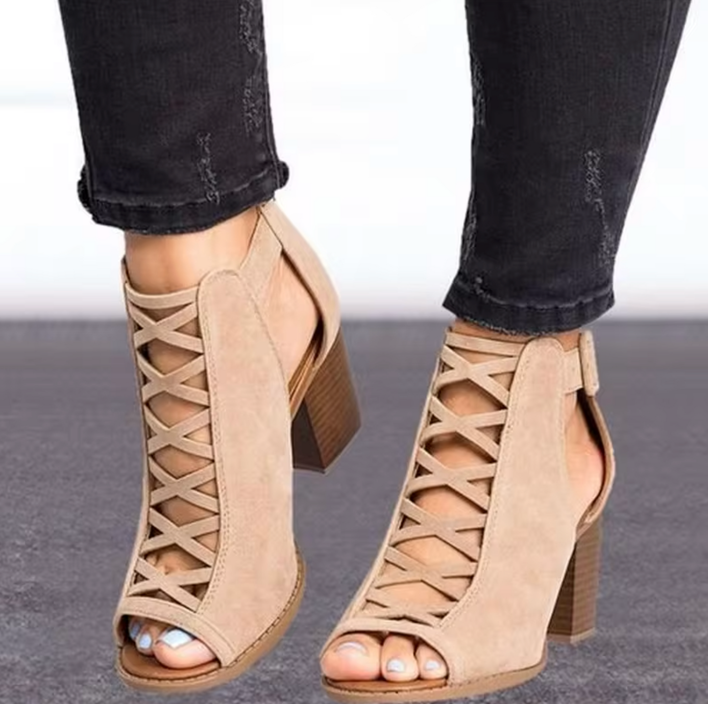 Fiora | Sandalias elegantes con cordones