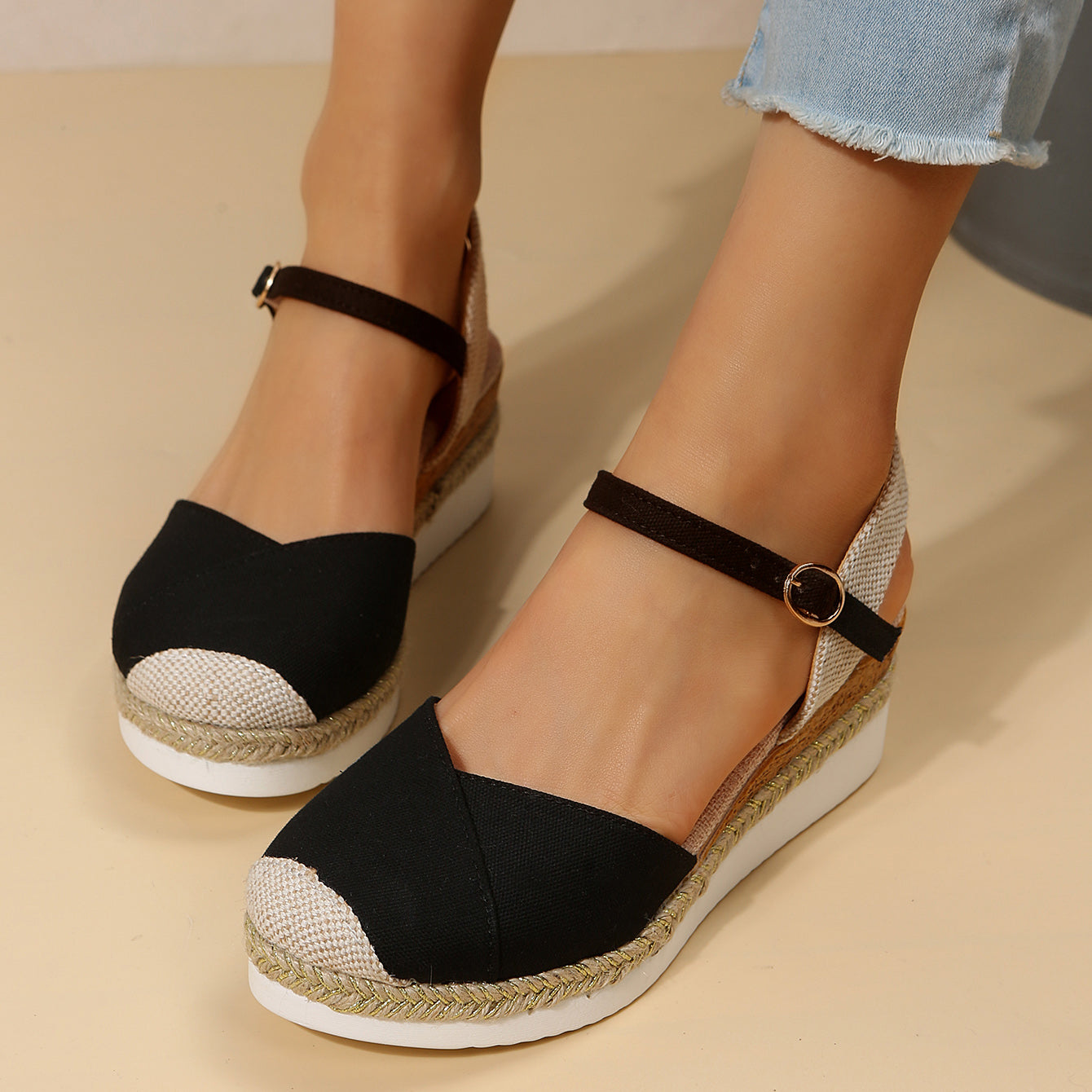 Pratibha | Sandalias cómodas con plataforma