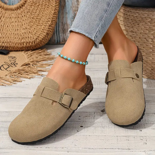 Sabana | Sandalias tipo mule con charm vintage