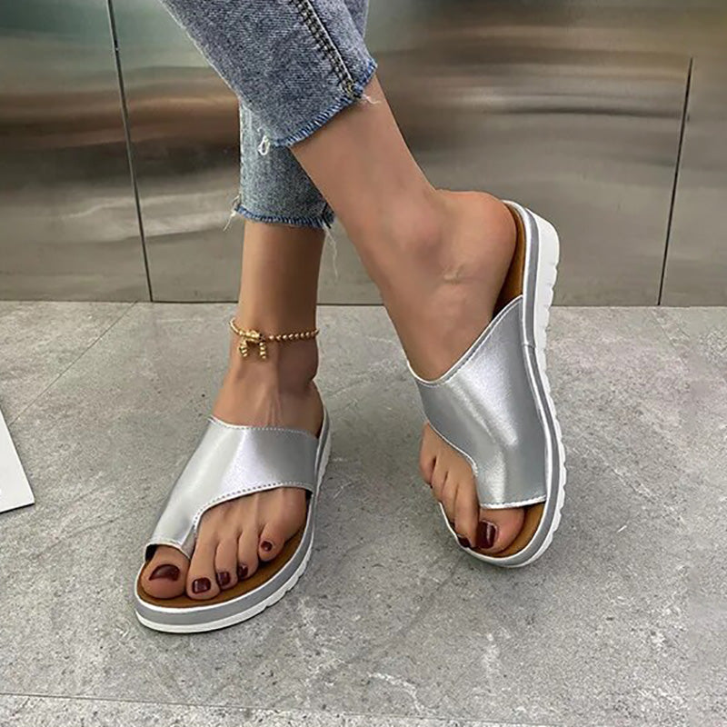 Polixena | Sandalias de cuero elegantes para mujer