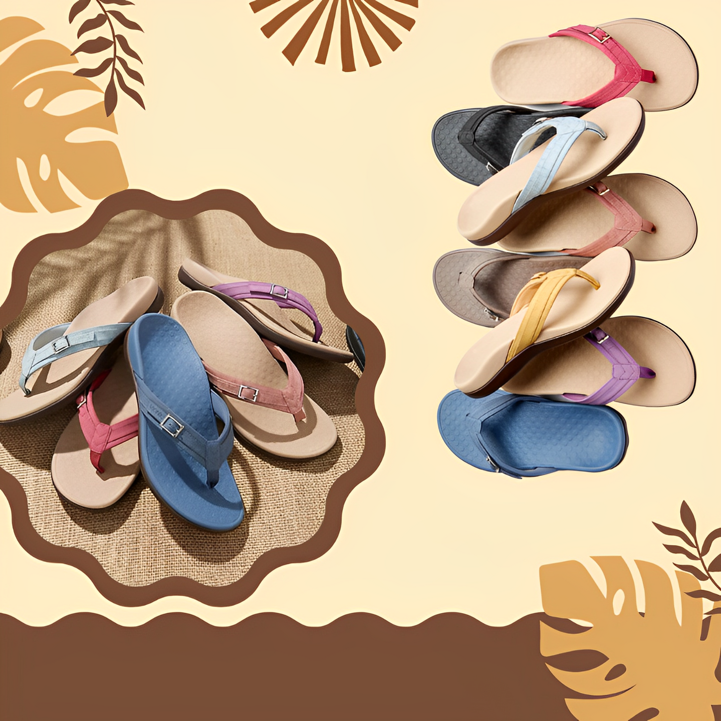 Sol | Sandalias ortopédicas de verano