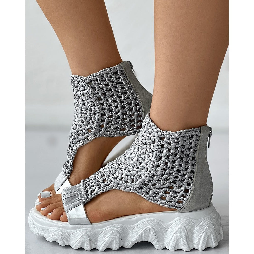 Natalia | Sandalias trenzadas para mujer