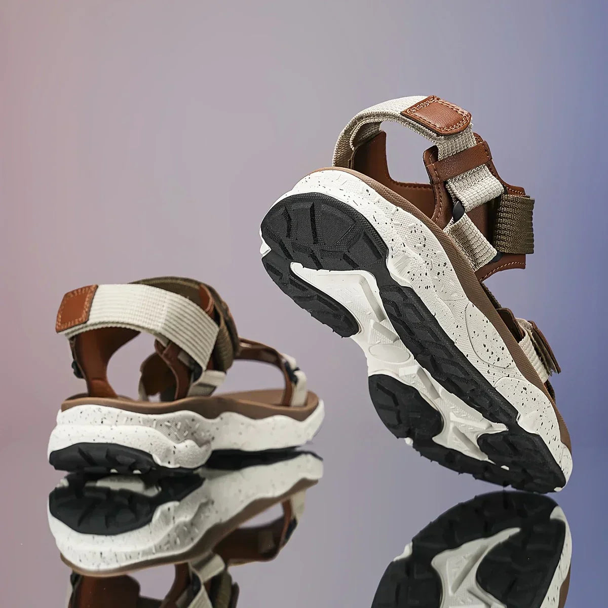 Jessica | Sandalias Antideslizantes Con Cierre De Gancho Y Ojal