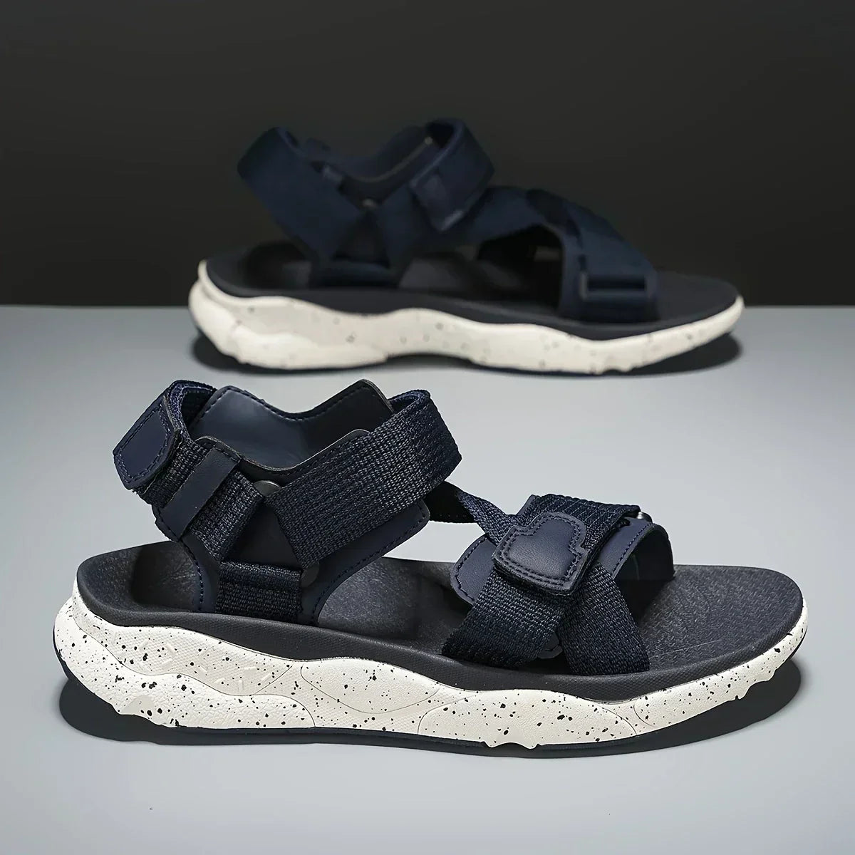 Jessica | Sandalias Antideslizantes Con Cierre De Gancho Y Ojal