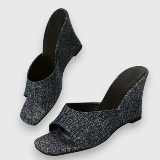 Ximena | Vaqueros Keilabsatz Sandalias