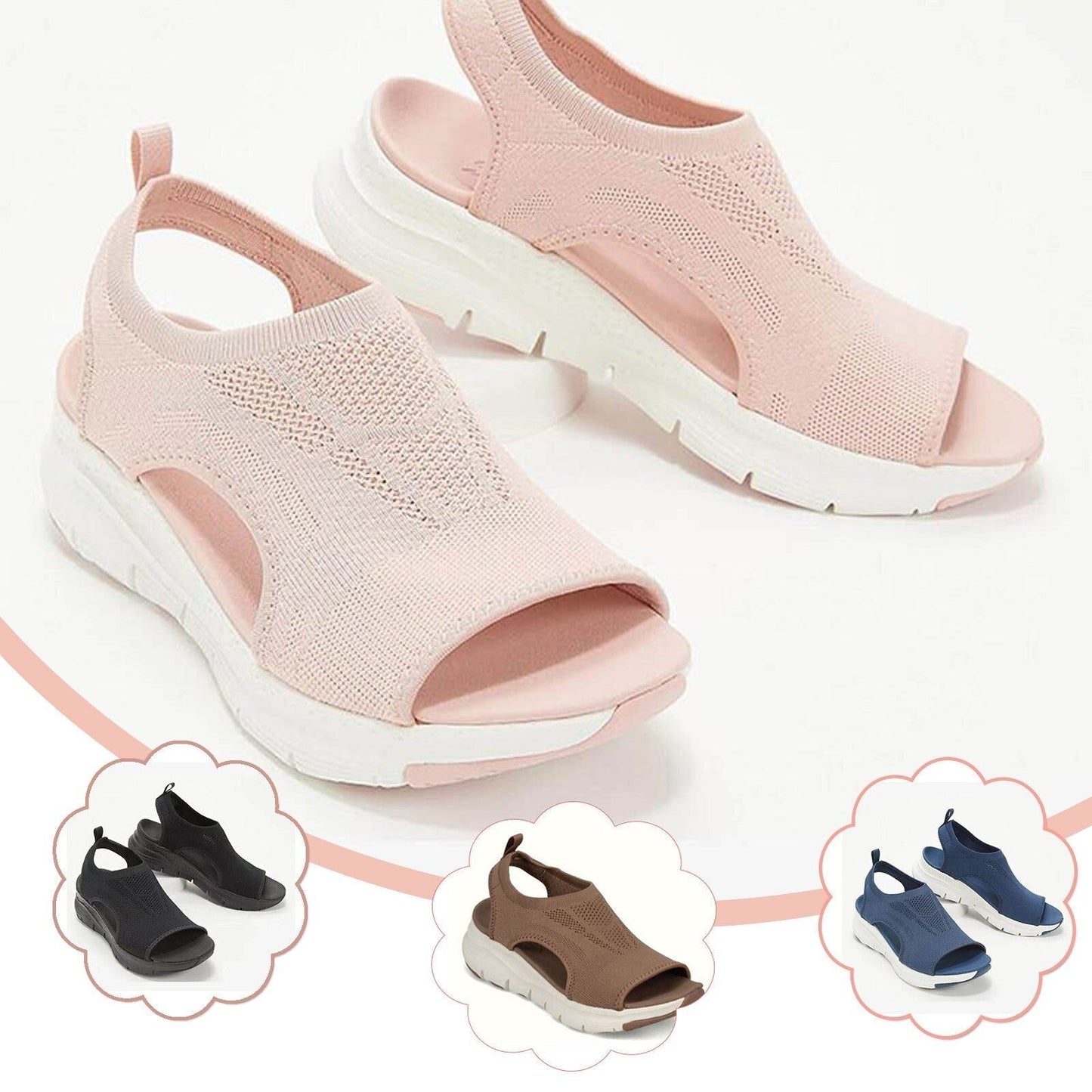 Karina | Las sandalias caminan como si estuvieras caminando sobre las nubes