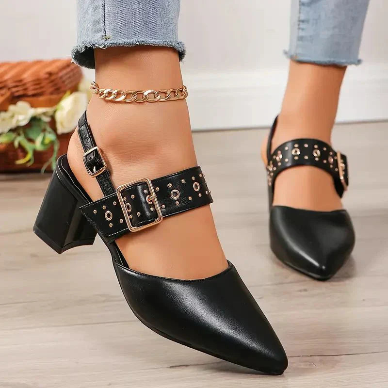 Virginia | Sandalias tacón cubano Tyrax