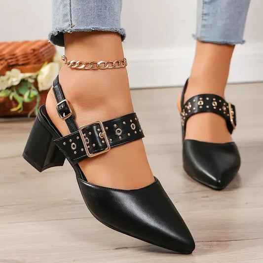 Virginia | Sandalias tacón cubano Tyrax