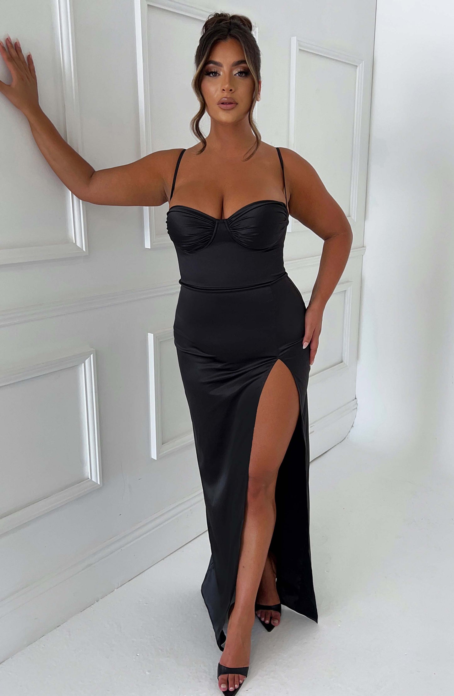Vestido Maxi Alora - Negro