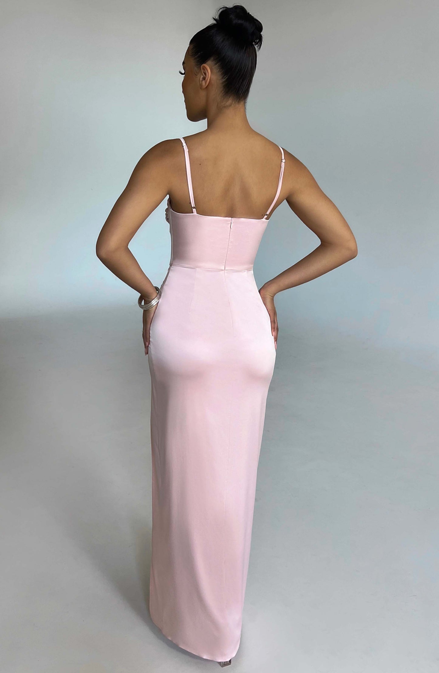 Vestido Maxi Alora - Rosa Empolvado