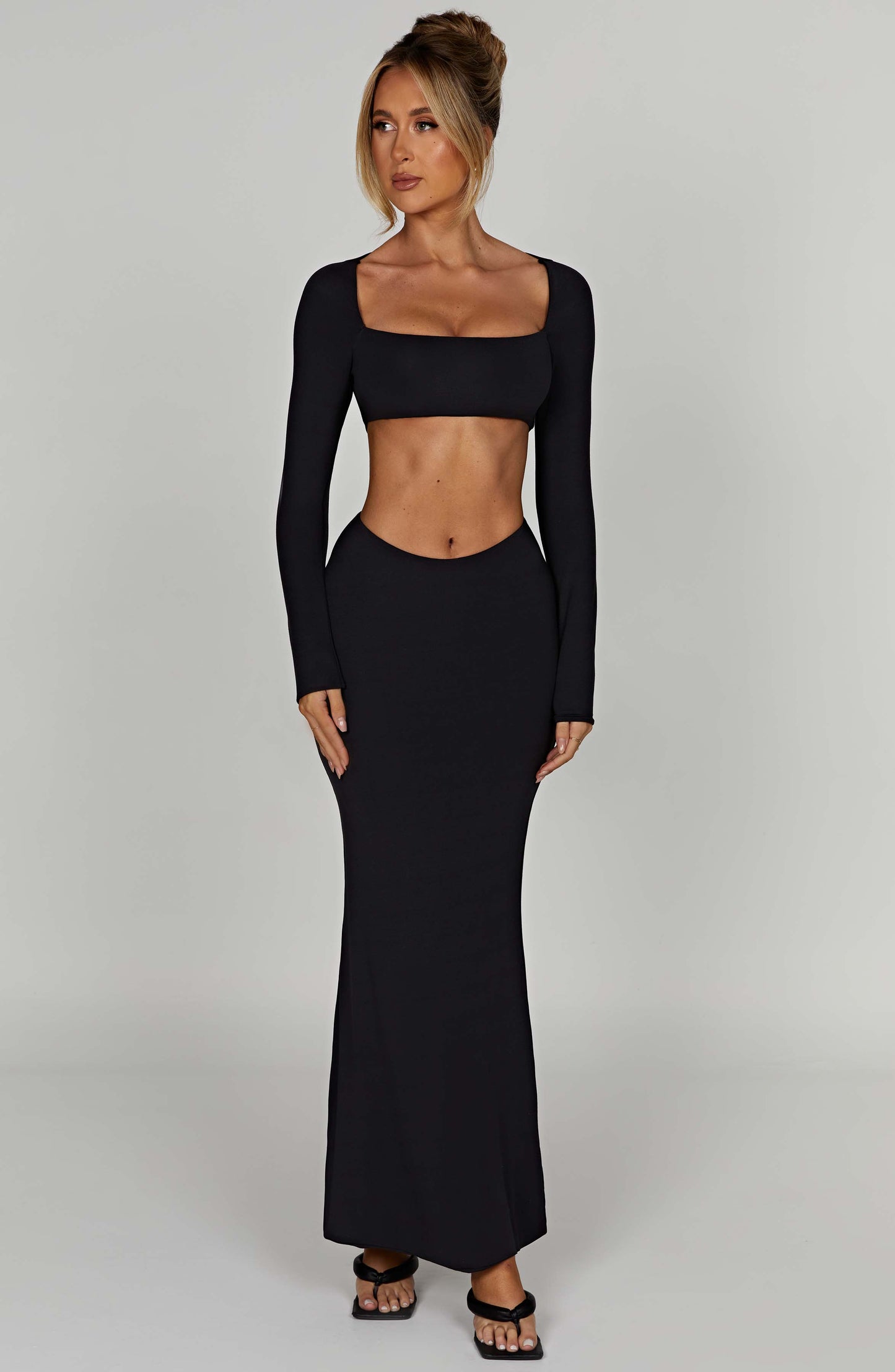 Vestido Maxi Amari - Negro