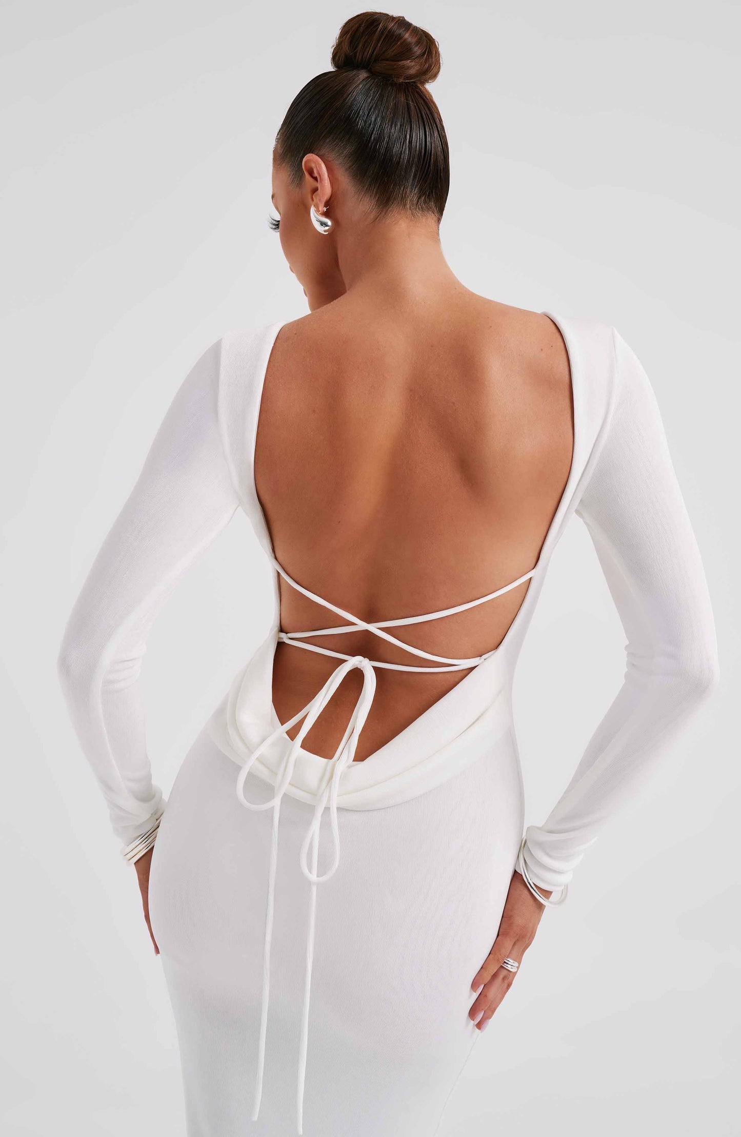 Vestido Maxi Anastassia - Marfil