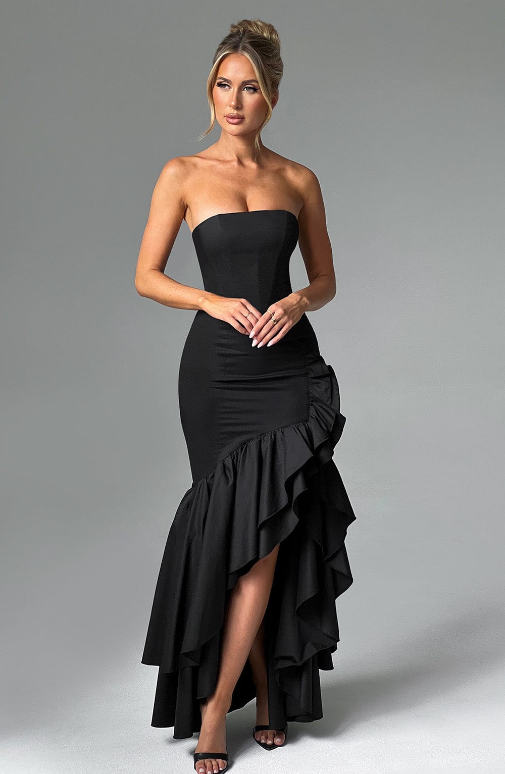 Vestido Maxi Angelina - Negro