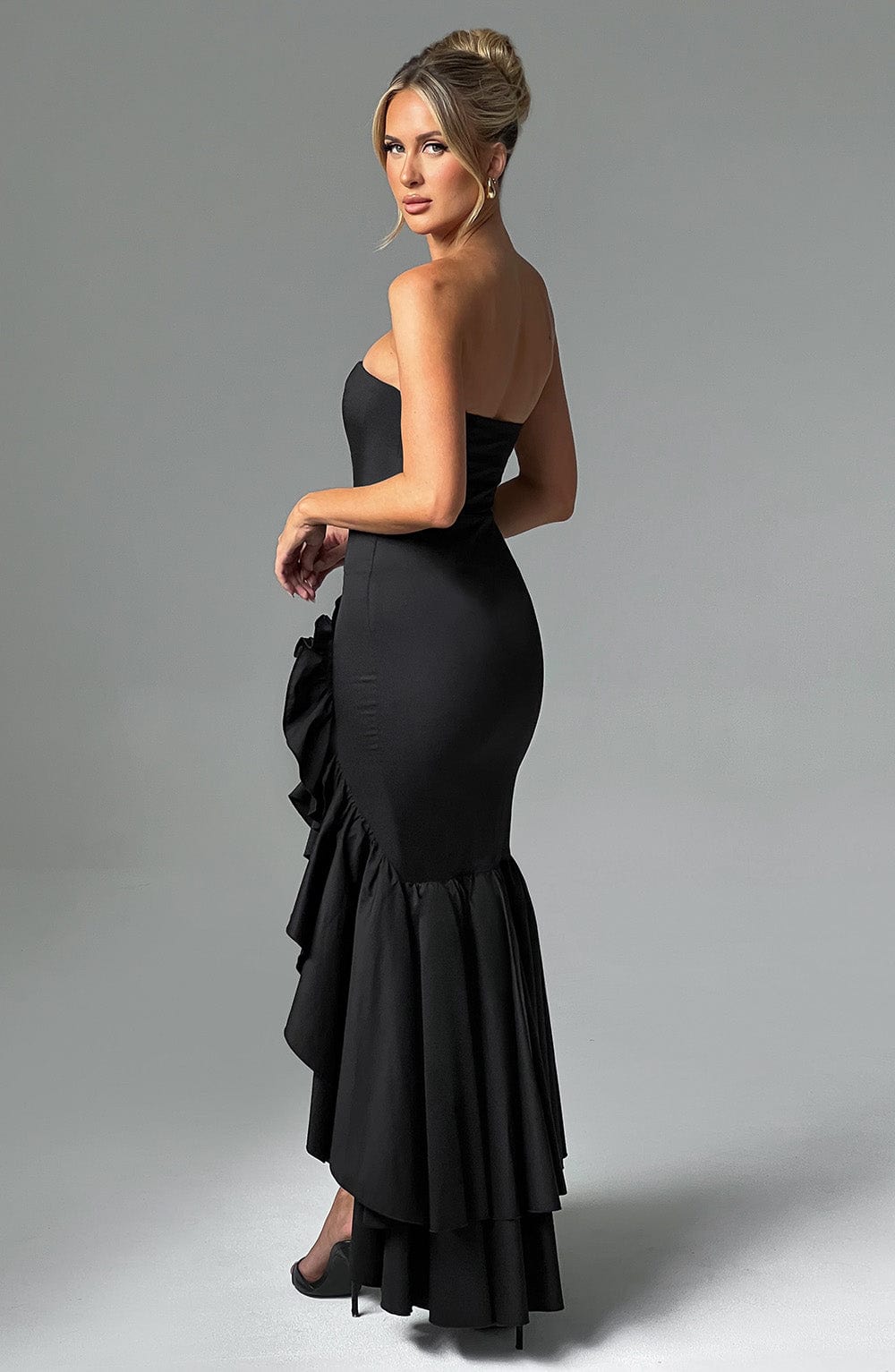 Vestido Maxi Angelina - Negro