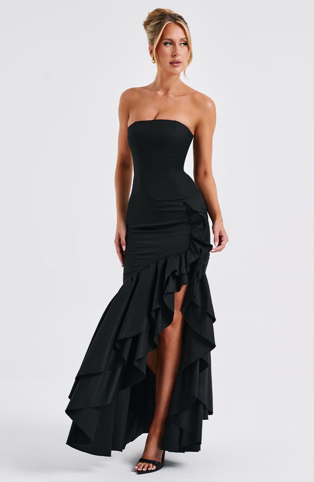 Vestido Maxi Angelina - Negro