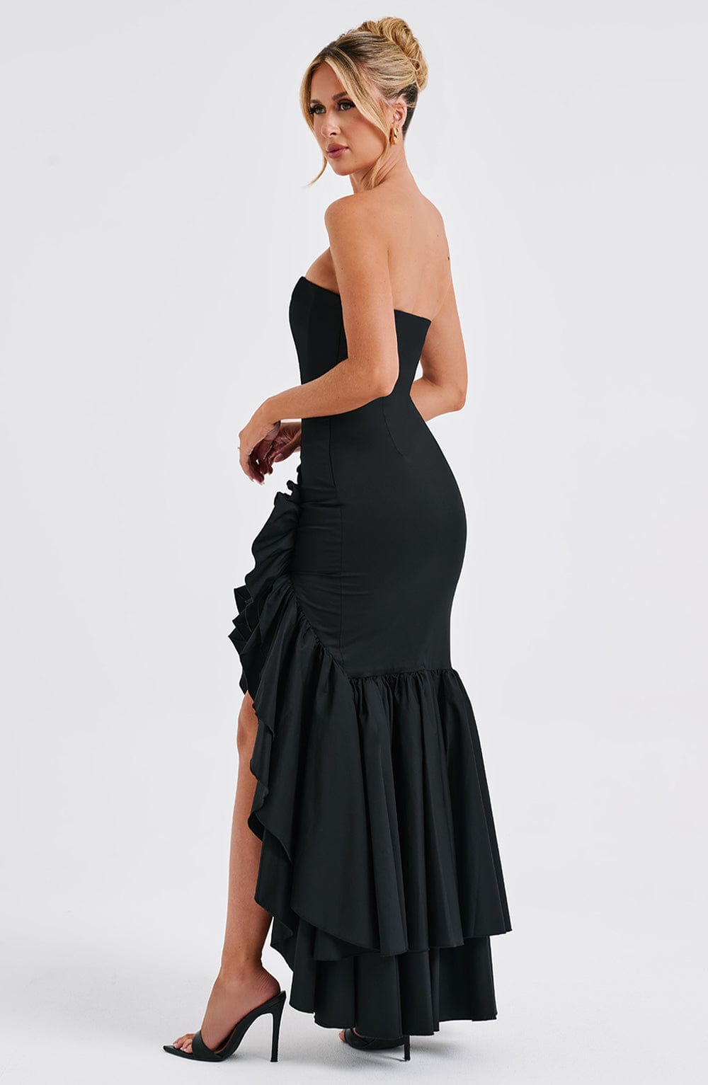 Vestido Maxi Angelina - Negro