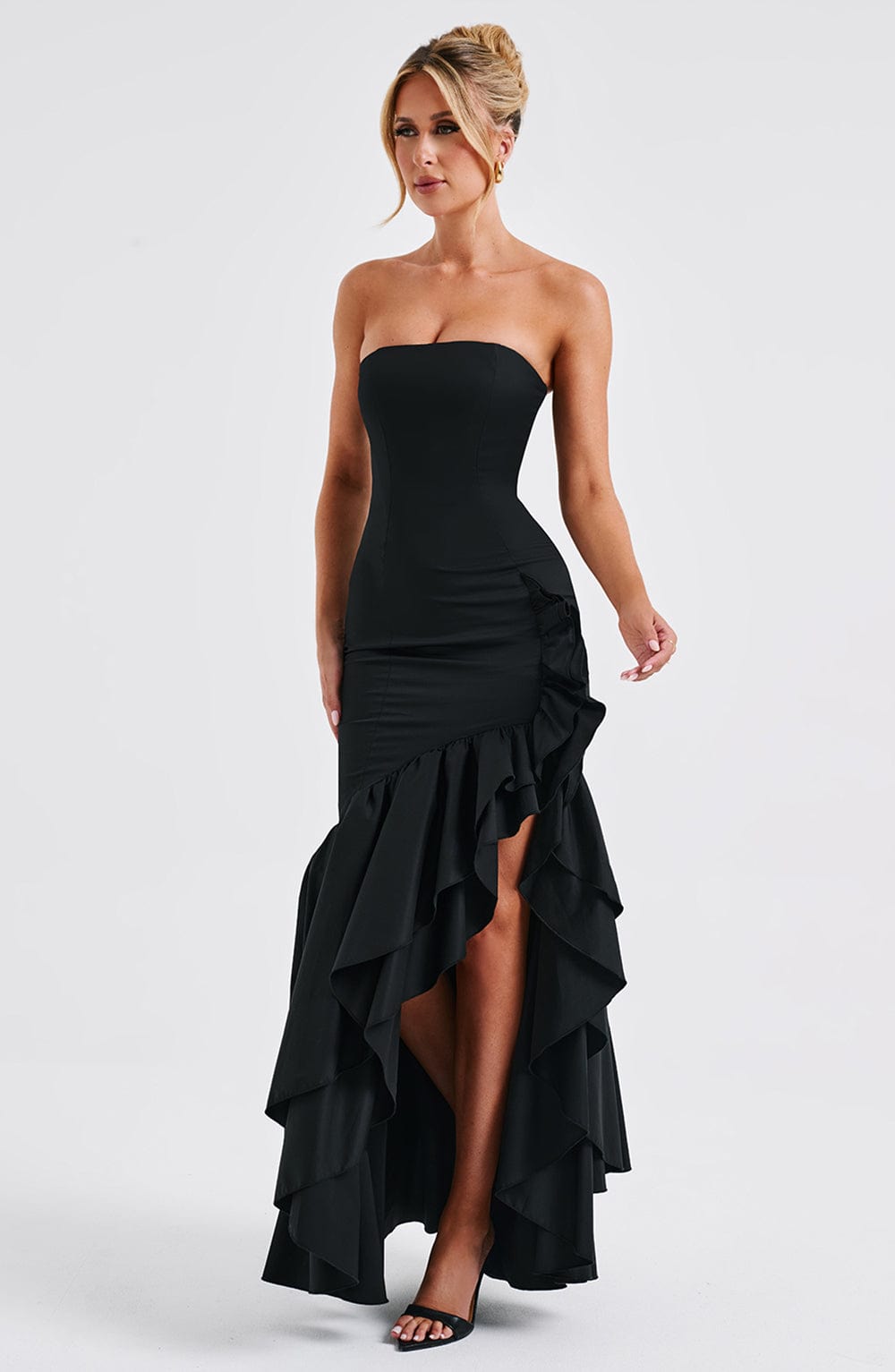 Vestido Maxi Angelina - Negro