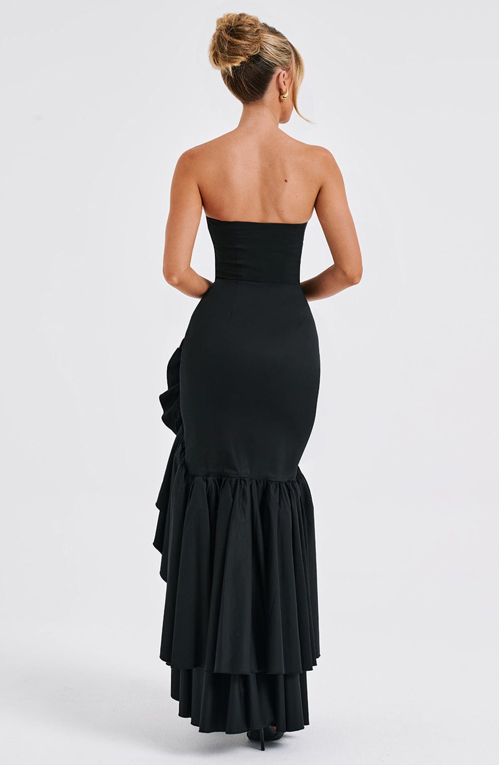 Vestido Maxi Angelina - Negro