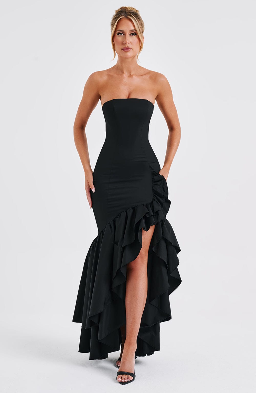 Vestido Maxi Angelina - Negro