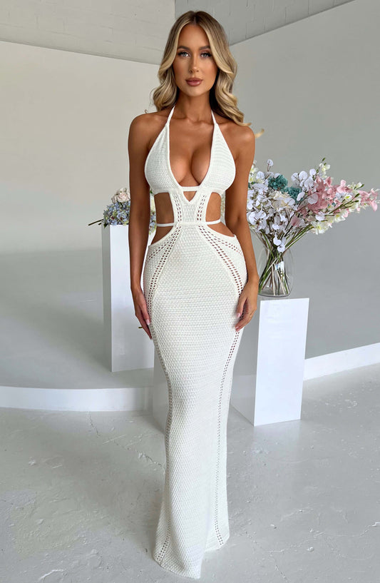 Vestido Maxi Arabella - Blanco