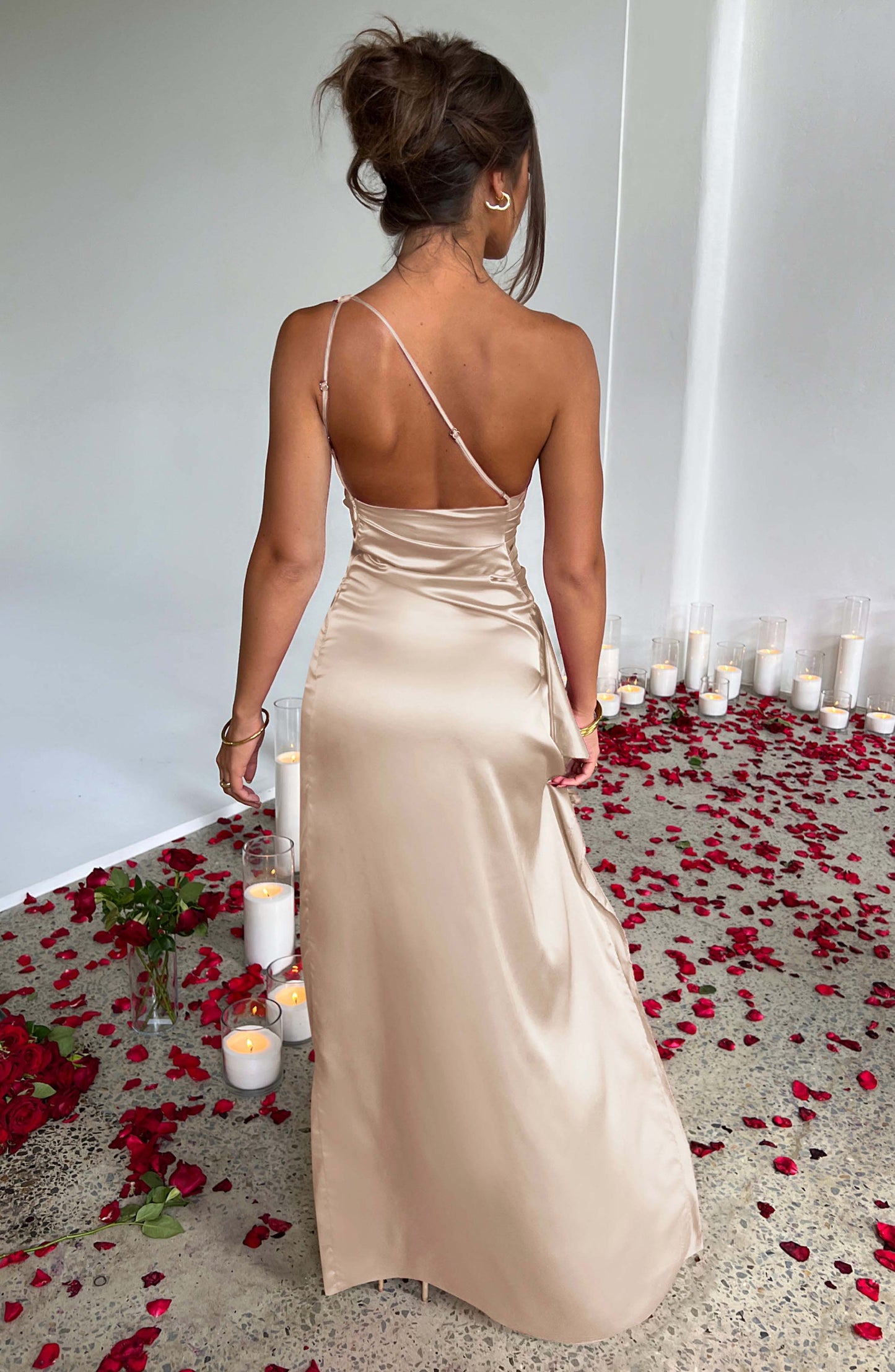 Vestido Maxi Ariel - Champagne