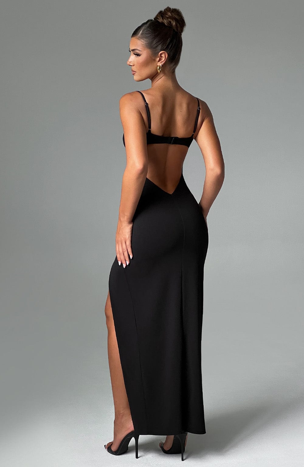 Vestido Maxi Asteria - Negro
