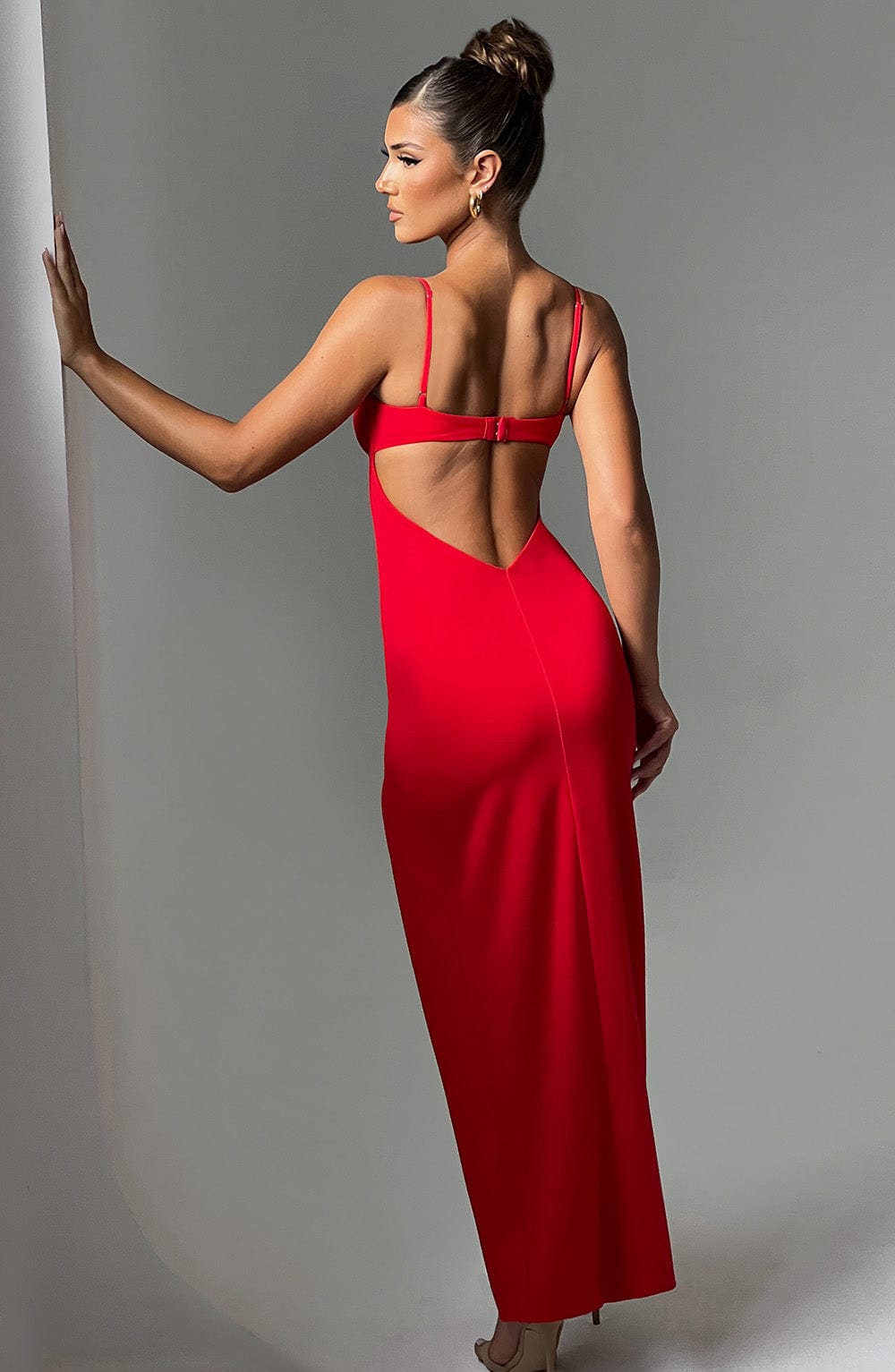 Vestido Maxi Asteria - Rojo