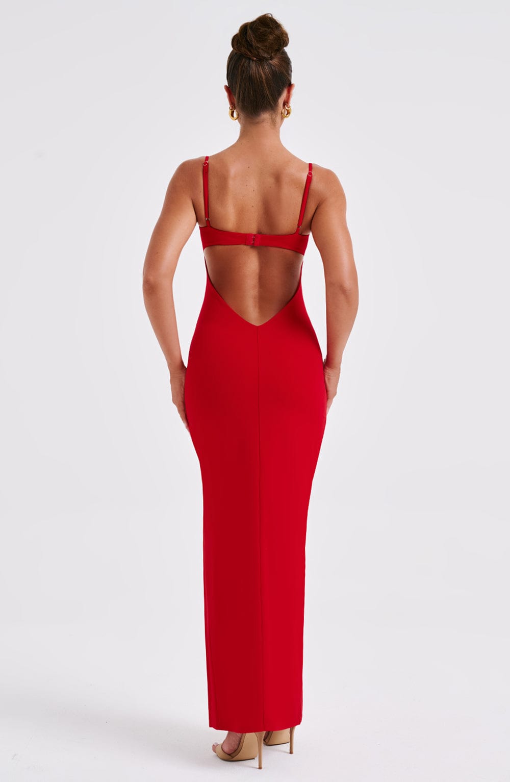 Vestido Maxi Asteria - Rojo