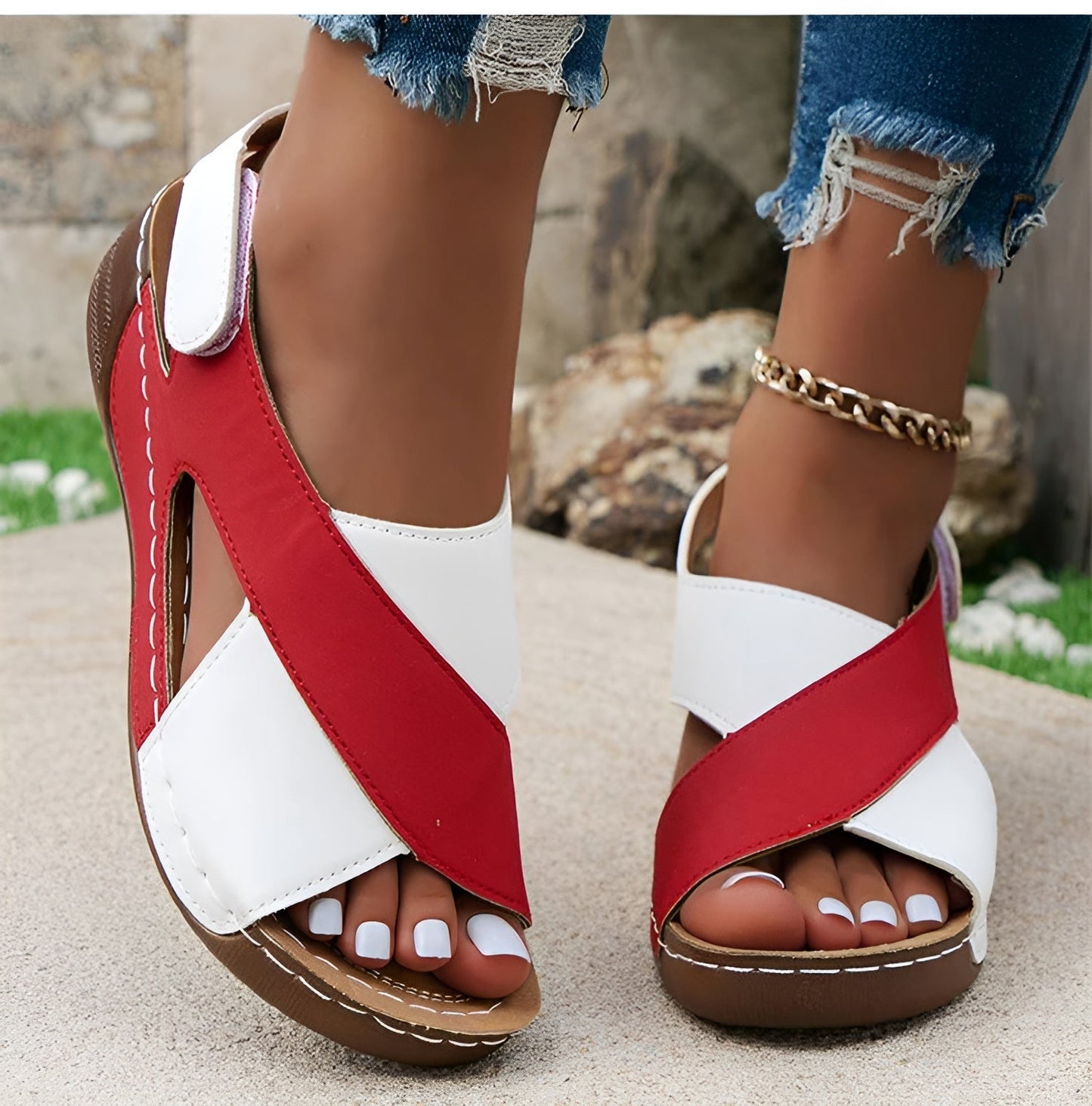 Violeta | Sandalias ortopédicas para mujer