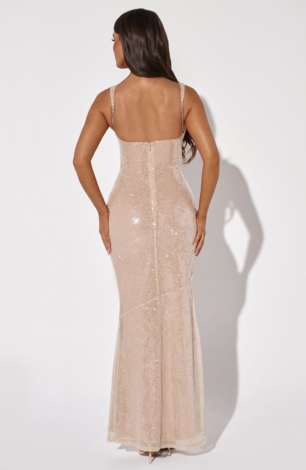 Vestido Maxi Corinne - Nude
