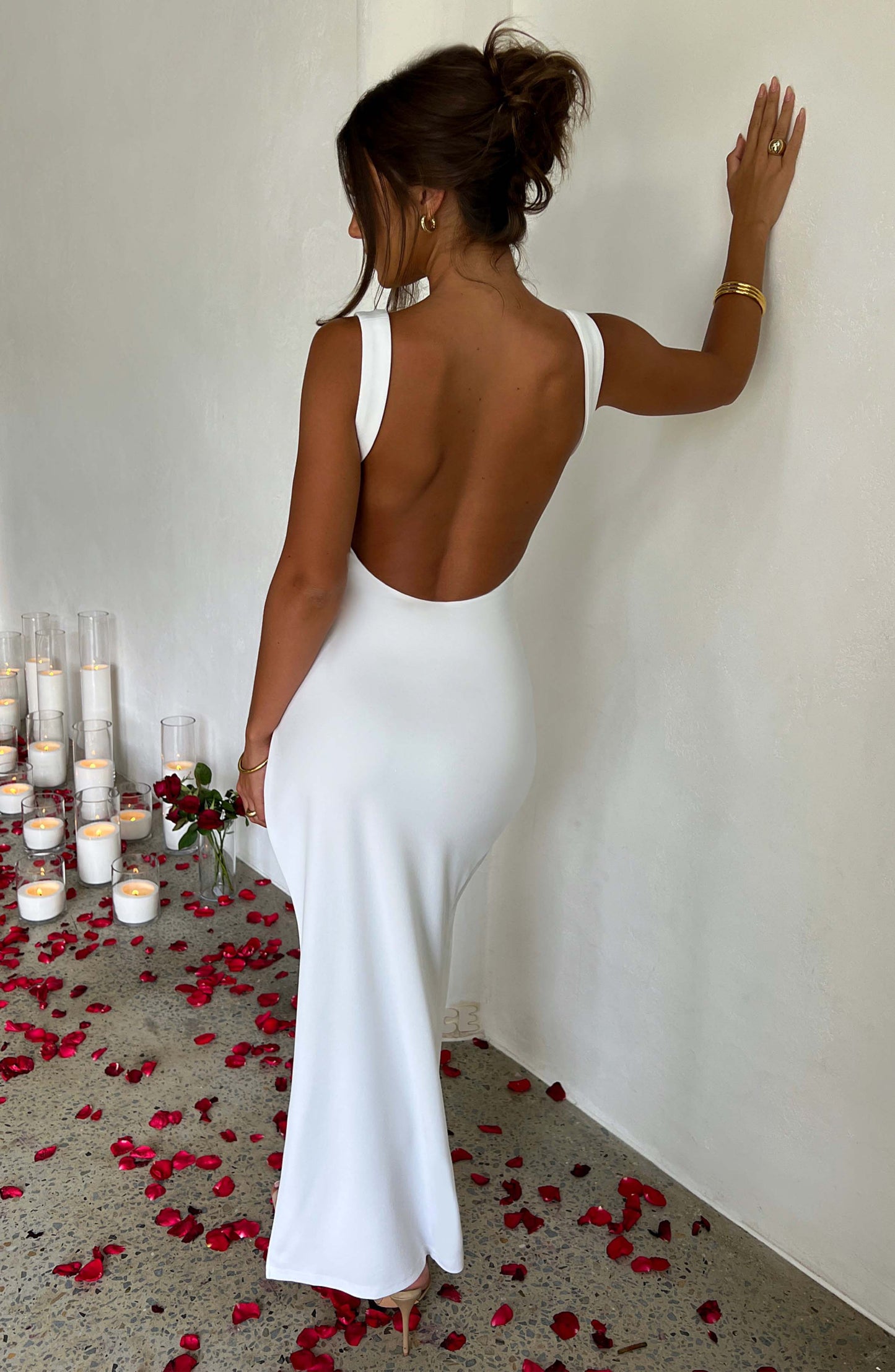 Vestido Maxi Cyanne - Blanco