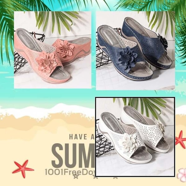 Xiomara | Sandalias ortopédicas de cuero suave con soporte para el arco