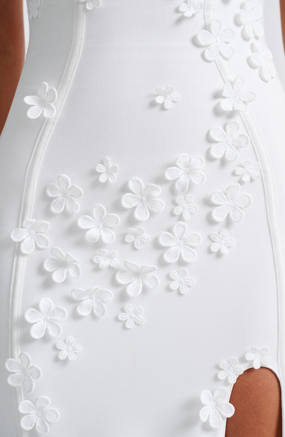 Vestido Maxi Dalary - Forrado en Marfil