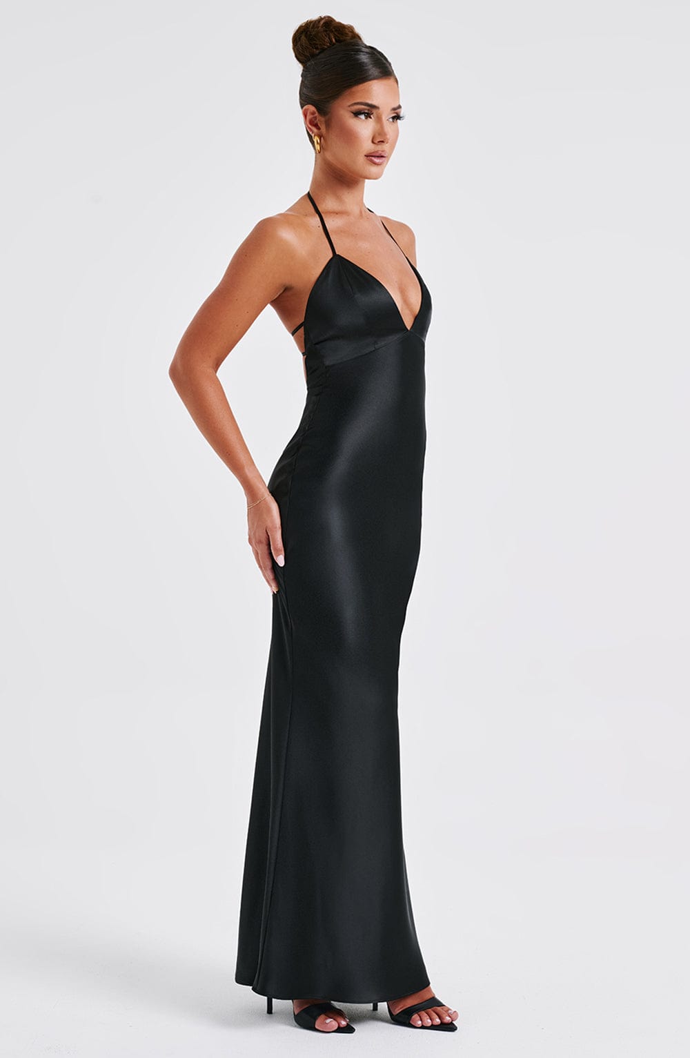 Vestido Maxi Delphine - Negro